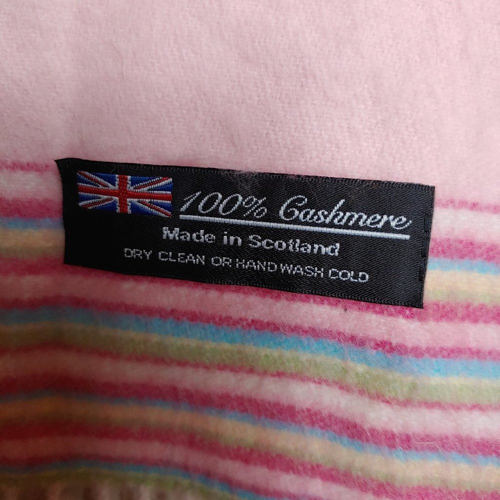 Striped Multicolor Scarf - Picture 4 of 6